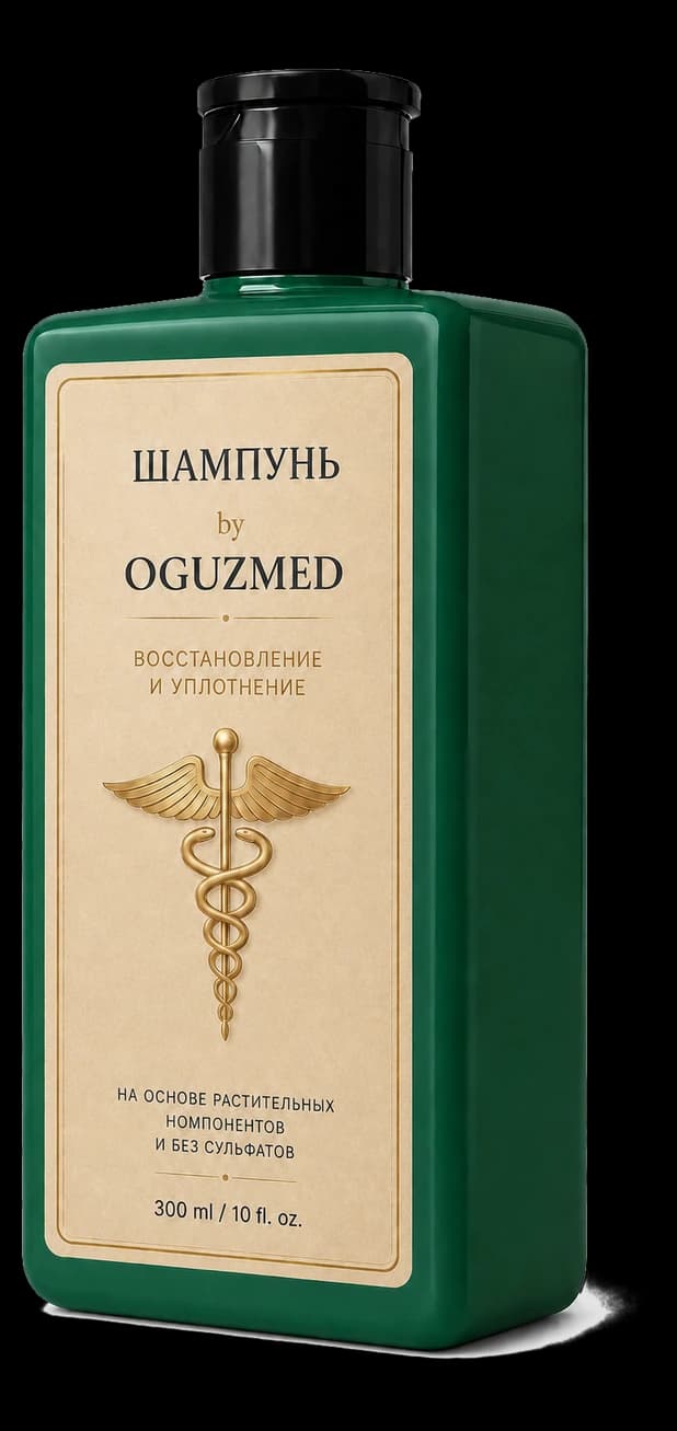 Шампунь OGUZMED — Активация роста и укрепление фолликулов
